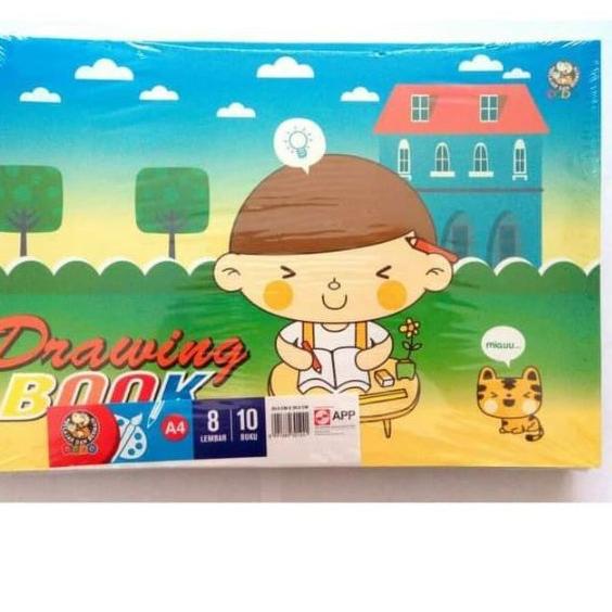 

ツ BUKU GAMBAR A4 DODO PACK -10 BUKU / DRAWING BOOK MOTIF FANCY Terlaris