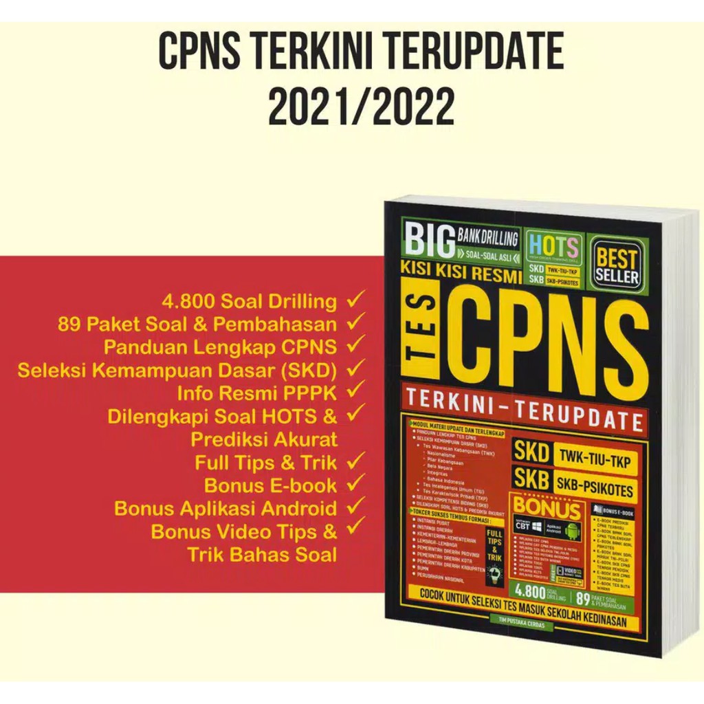 Buku CPNS 2021 umum SKD