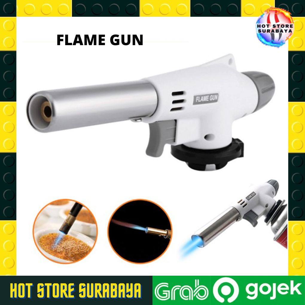 Flame Gun / Portable Gas Torch / Blow Torch/ Pemantik Api HOT