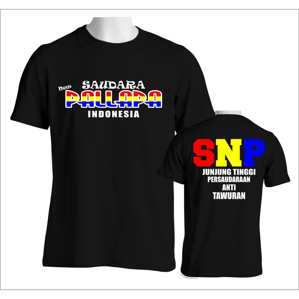 KAOS LENGAN PENDEK PALAPA SNP DISTRO - BAJU DANGDUT KOPLO KATUN COMBED