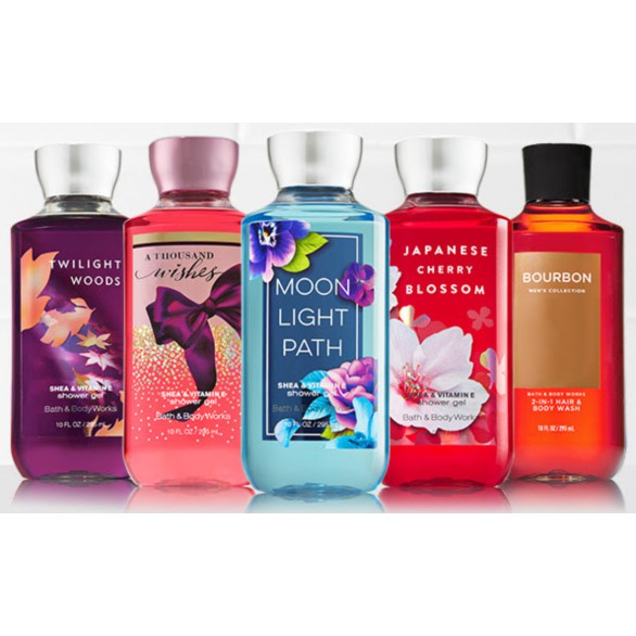 Shower Gel  - Bath and Body Works Sabun mandi