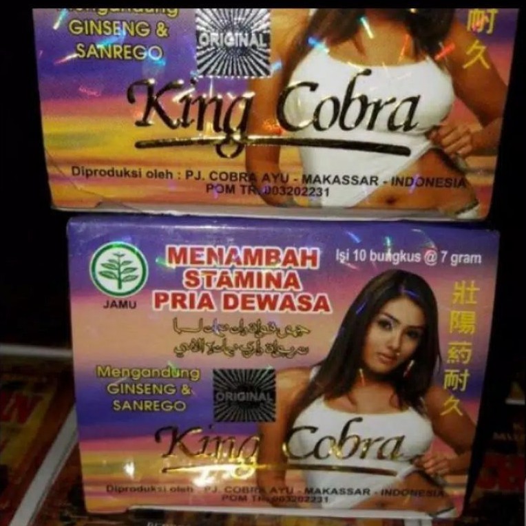 SERBUK KING COBRA kobra