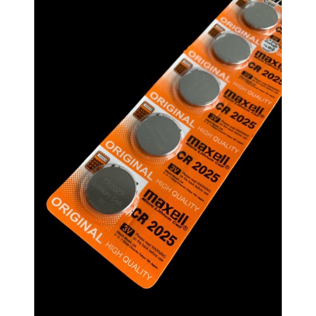 Batre Lithium Maxell CR2025 Satuan