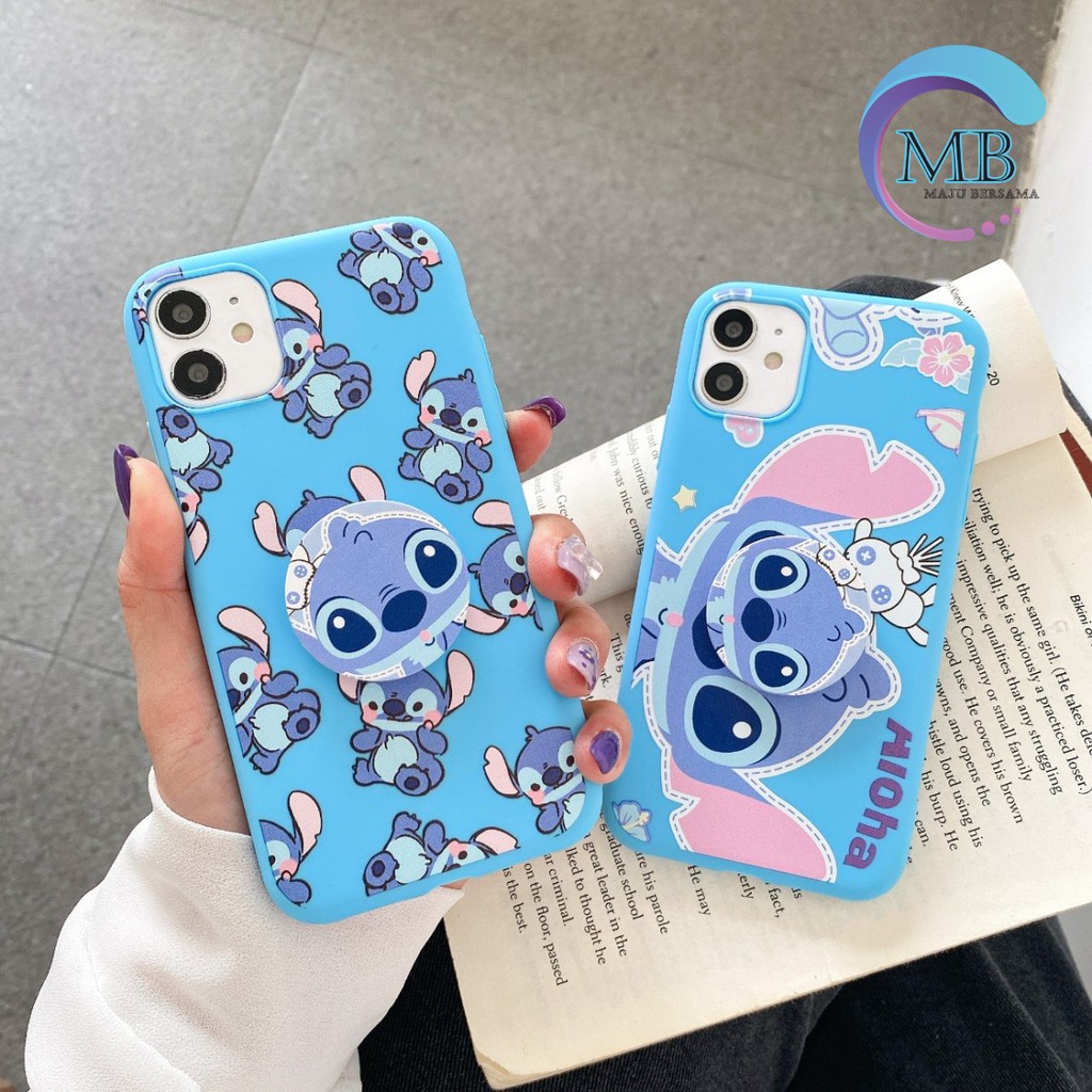 SS271 CASE Popsocket STITCH Samsung A01 M01 Core J2 Grand Prime A10 M10 A10s M01s A12 MB1177