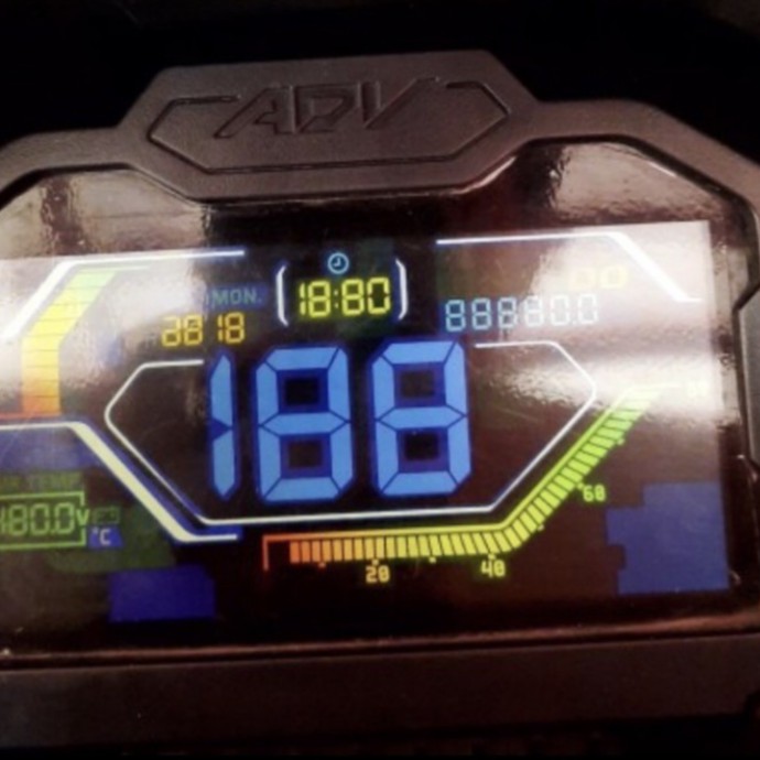 STIKER LCD SPEEDOMETER HONDA ADV 150