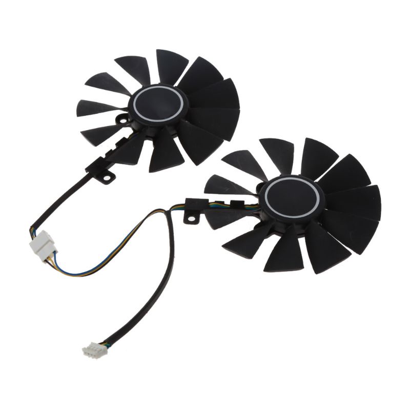 Btsg 88mm T129215Su Kipas Pendingin 4Pin Untuk Gigabyte GTX1060 1070ti RX 470 570 580 Graphics Card Cooler Fan