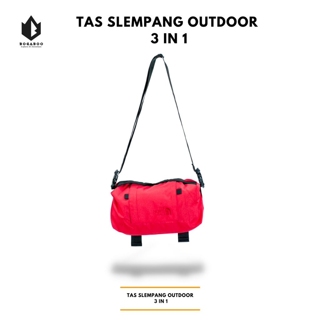 Tas Slempang Outdoor 3 in 1 - Sling BAG TNF