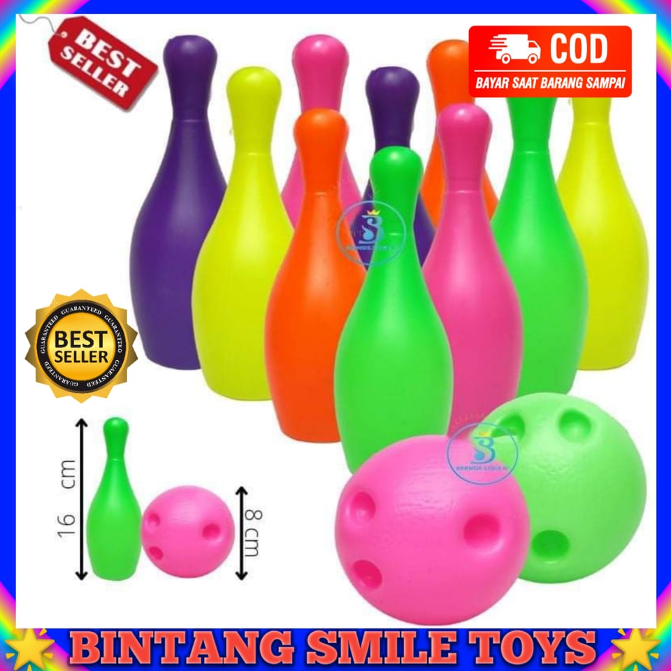 MAINAN ANAK BOLA BOWLING / BOLA BOWLING SET / BOLA BOLING PROMO TERMURAH COD