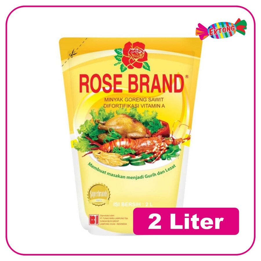 

Rose Brand Minyak Goreng Refill 2 Liter