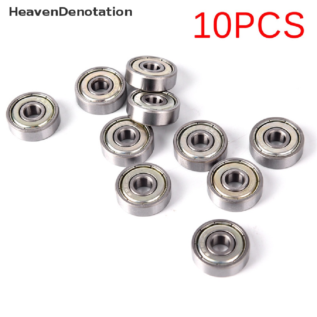 10pcs Bola Bearing Bahan Stainless Steel Ukuran 626-zz 6mm Untuk Industri