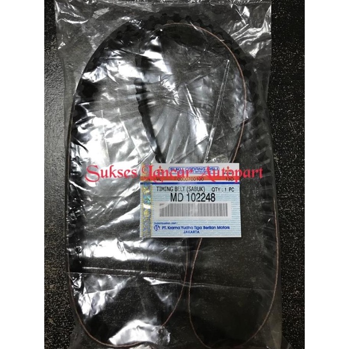 Timing belt mitsubishi L300 deluxe L300 bensin gigi bulat original
