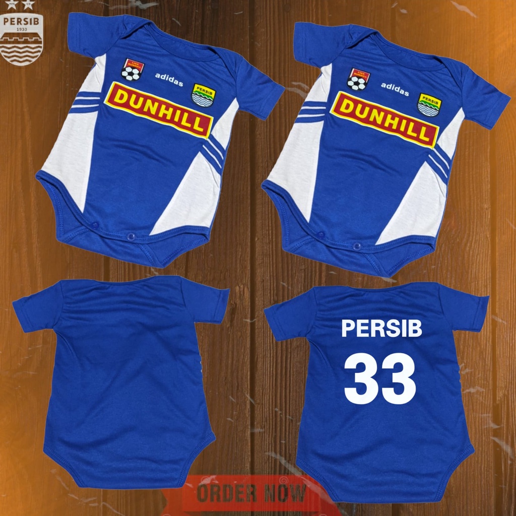 Baju bayi persib jumper baby anak terbaru bs request nama sendiri