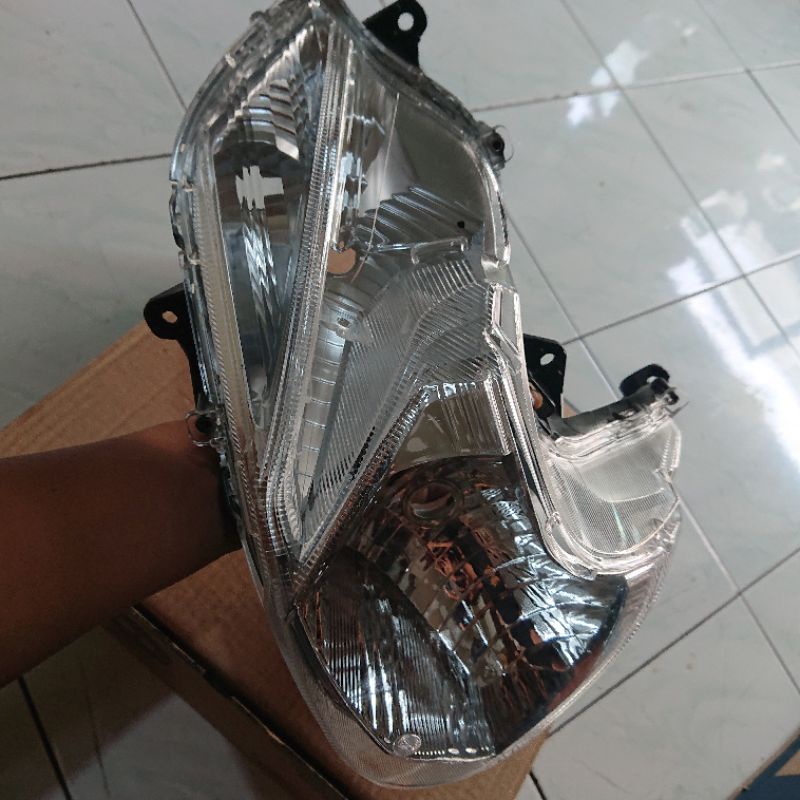 Lampu Depan Mika Lampu Depan Mio M3 1 Set Mio M3 Mika Saja Plus Reflektor