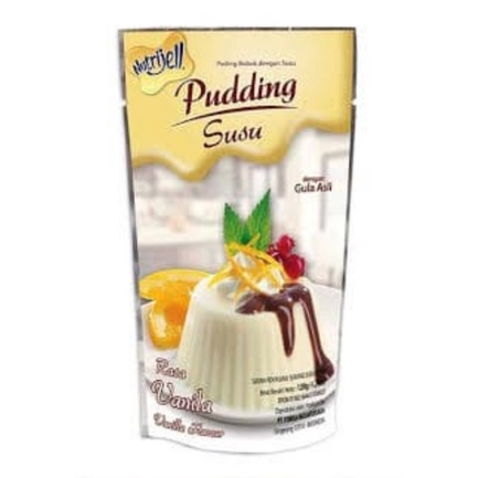 Pudding Susu Nutrijell rasa Vanila puding nutrijel vanilla 120gr