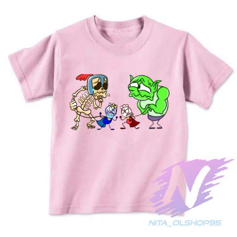 baju anak karakter anak kaos pencilmation series Yt