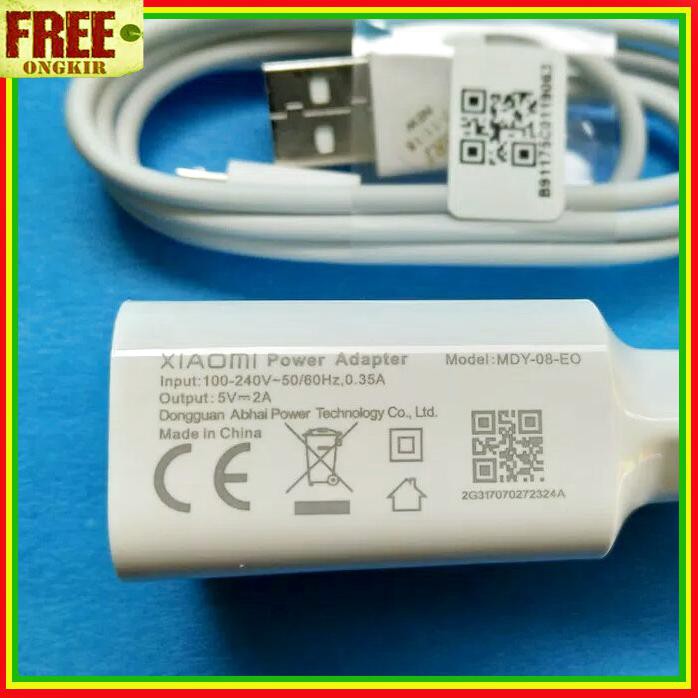 ACC HP CHARGER XIAOMI REDMI 5A REDMI 4X 2A MDY 08 EO ORIGINAL USB MICRO