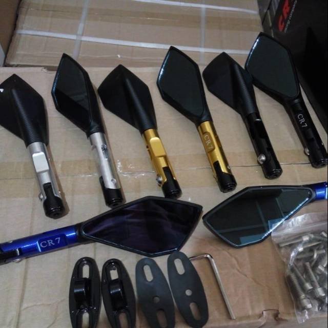 kaca spion tomox daun kecil universal beat vario nmax pcx vixion ninja 250 cbr honda yamaha suzuki