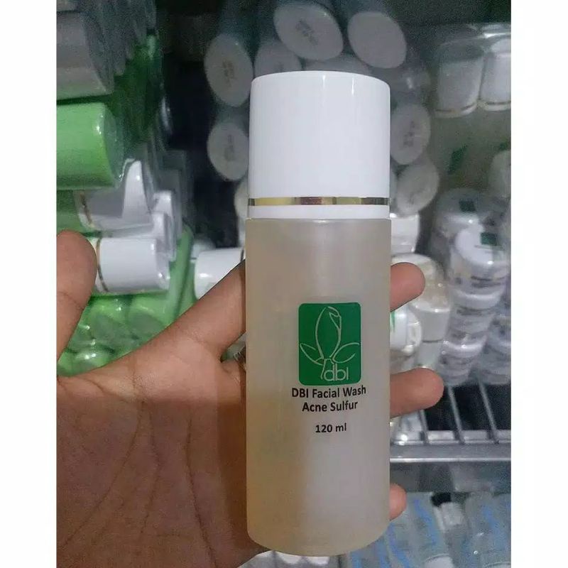 dbi facial wash acne sulfur