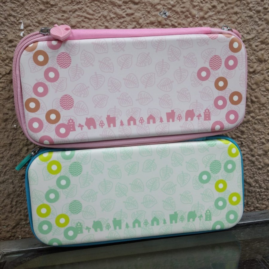 Nalan Carry Case Storage Bag Pouch Tas Animal Crossing for Nintendo Switch V1 V2 OLED