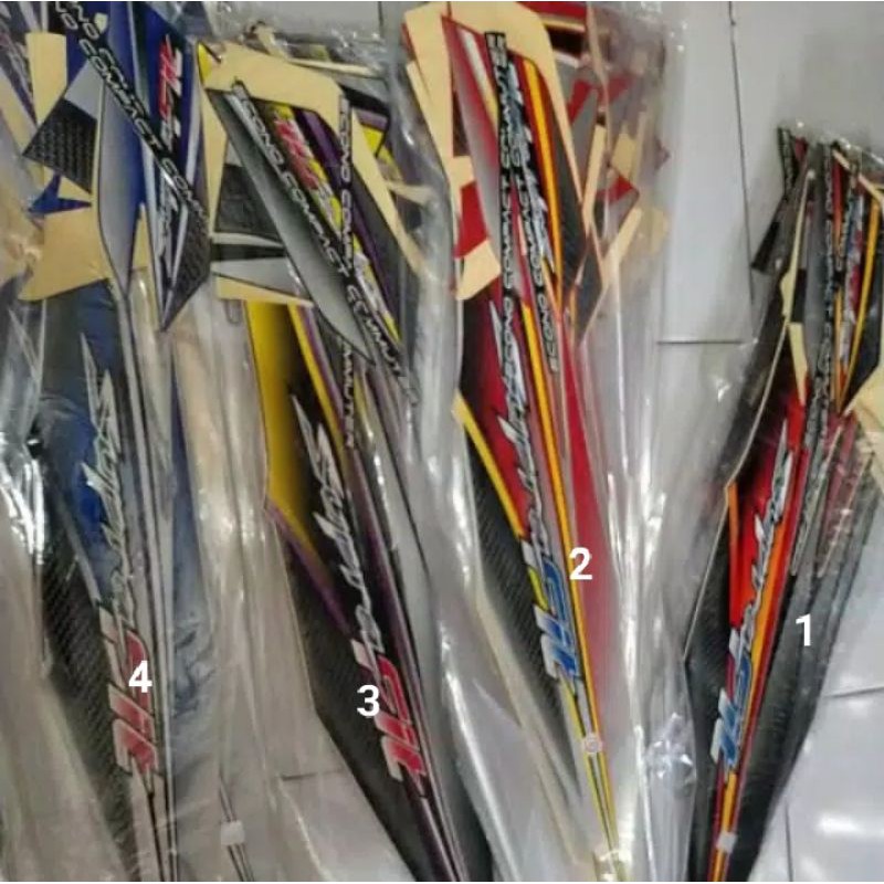 Sticker Striping supra fit 2006 body full