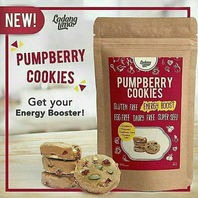 

PUMPBERRY COOKIES glutenn free