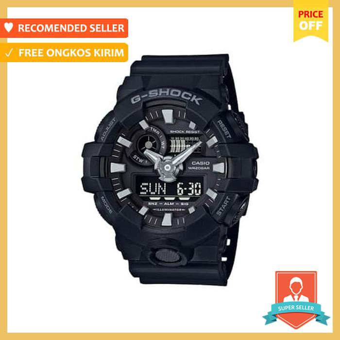 Jam Tangan G Shock Ga 710 1A3 Black Green Metallic Hulk Ga700 Ori Bm