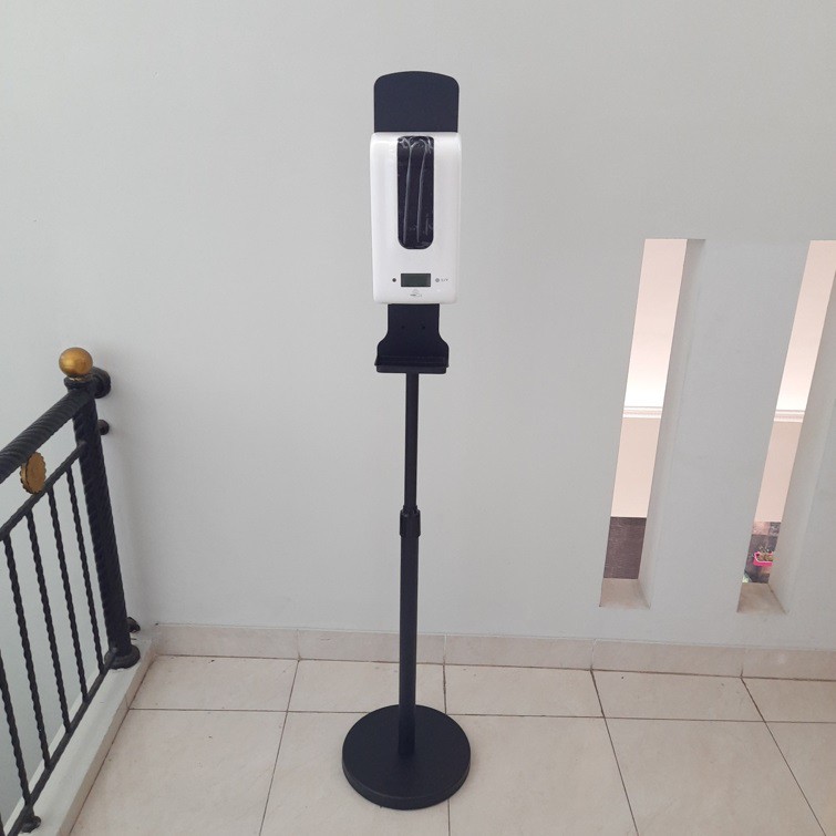 Soap Dispenser Standing Otomatis Thermometer F406NT Auto Dispenser Sanitizer Sensor