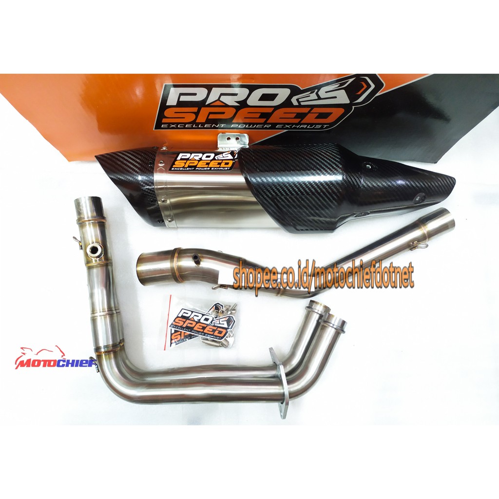 Knalpot Prospeed Viper Series New Ninja 250 2018 Fullsystem Original