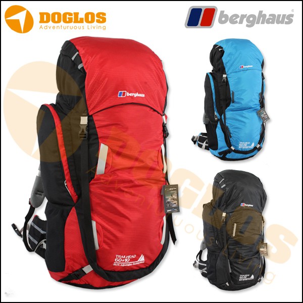 Berghaus Trailhead 60 + 10L /  70L Gunung outdoor Tas Carrier Lokal