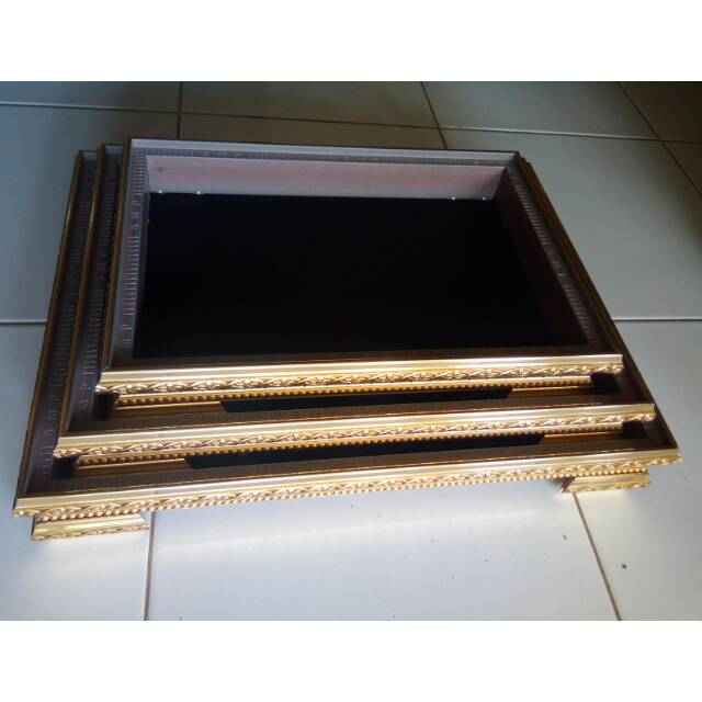 Seserahan Kayu / Baki Kayu / Nampan Kayu Emas / Nampan Kayu Ukir / Kotak Seserahan Malang