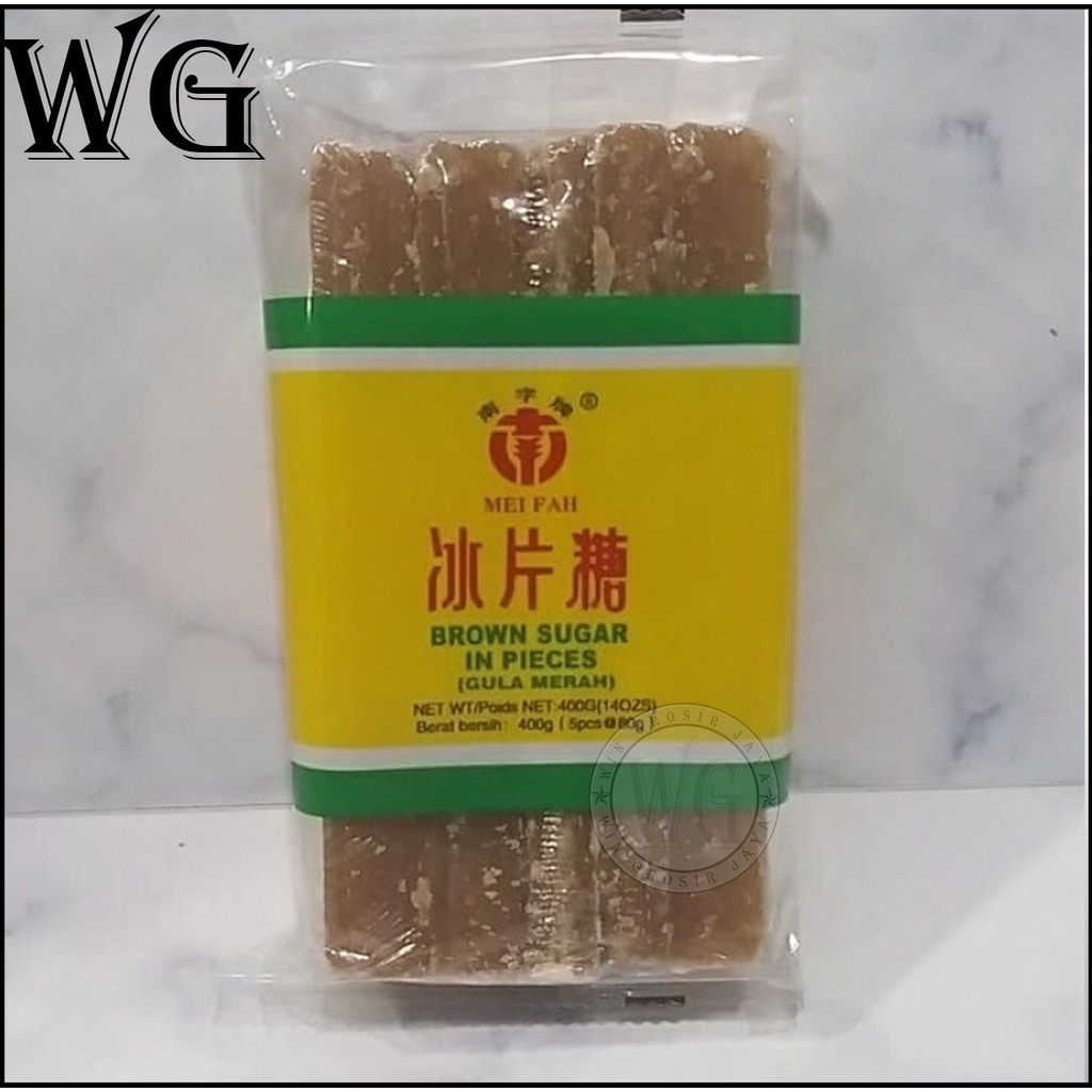 

gula batang Gula Aren Mei Fah Brown Sugar in Pieces 400 Gram