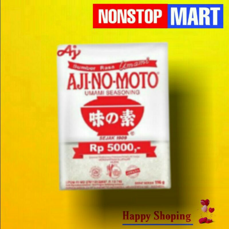 

AJINOMOTO Penyedap rasa masakan 116gr
