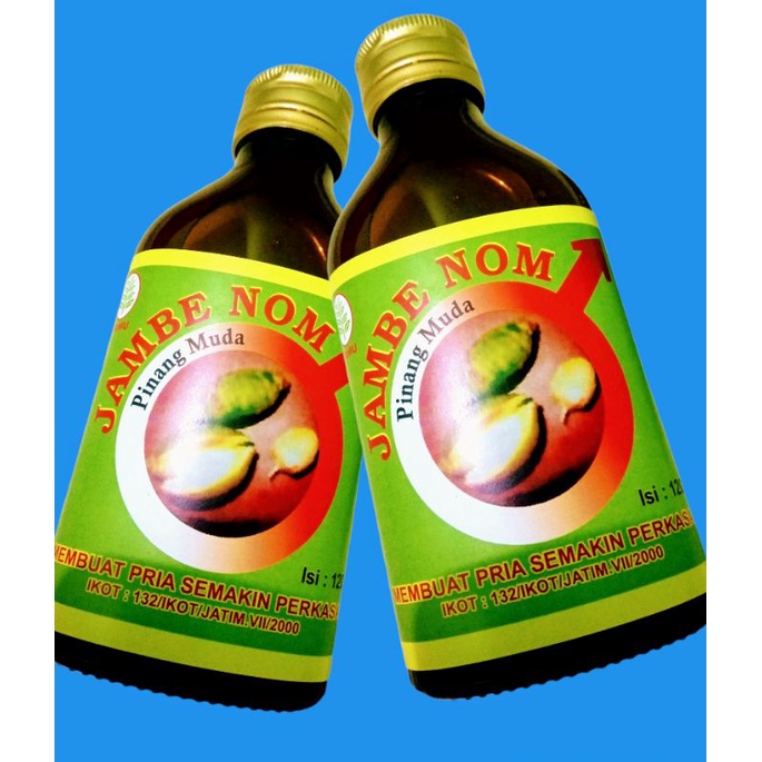 JAMBE NOM PINANG MUDA obat kuat tahan lama pria jamu herbal lelaki perkasa