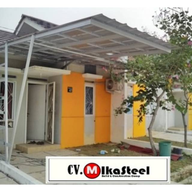 Kanopi baja ringan atap spandek