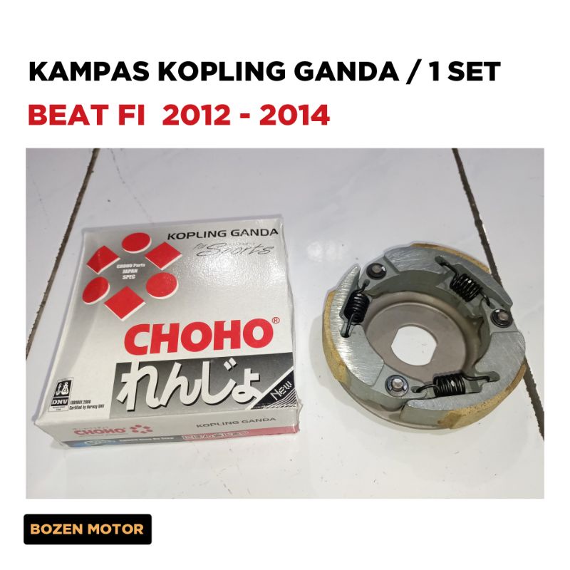 Kampas Kopling Ganda Assy Beat FI 2012 2013 2014 / 1 Set Per Oto Kupling Otomatis Otto Kanvas Choho