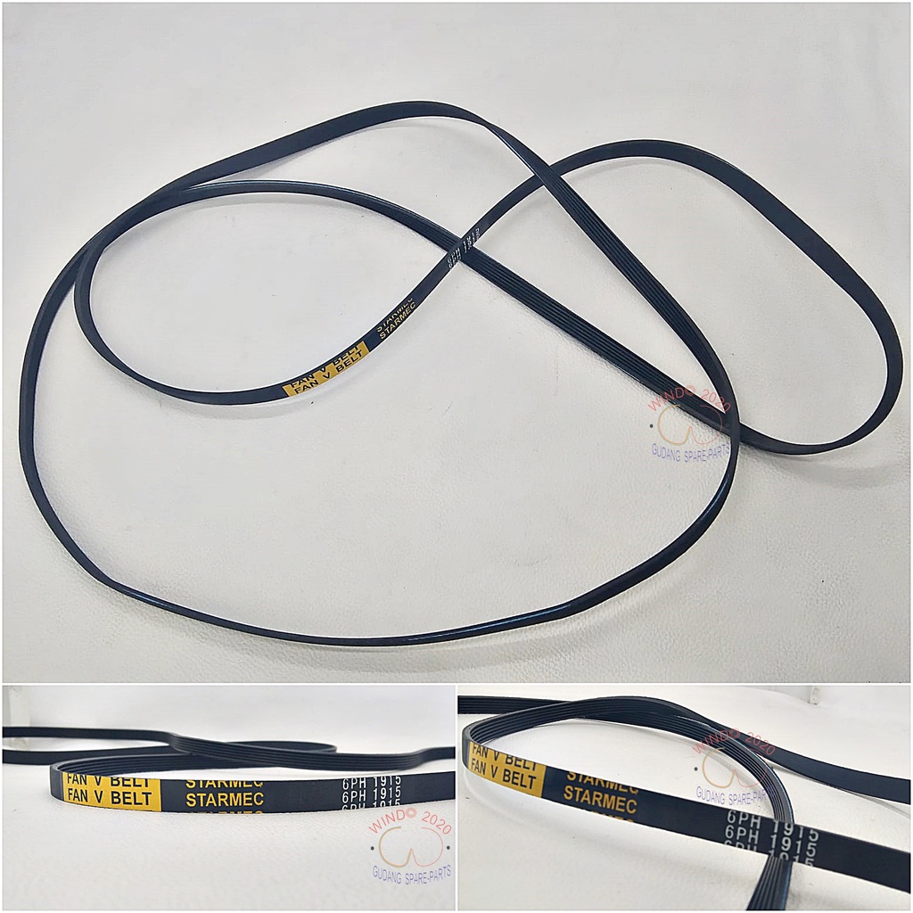 [TERMURAH] VAN-BELT 6PH 1915 SMC | V-BELT DRIYER MESIN CUCI 1 TABUNG | TALI BELT / PANBELT DRAYER