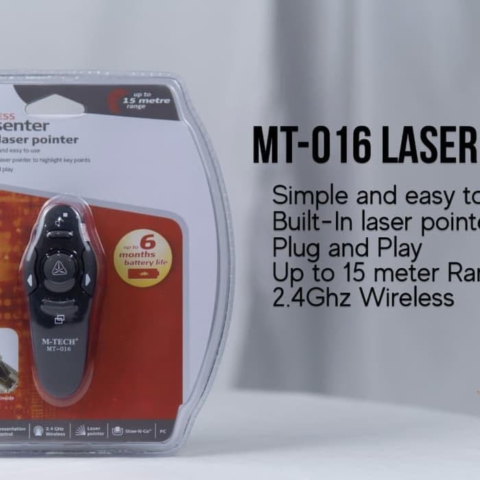 Wireless Presenter M-Tech MT-016 Laser Pointer