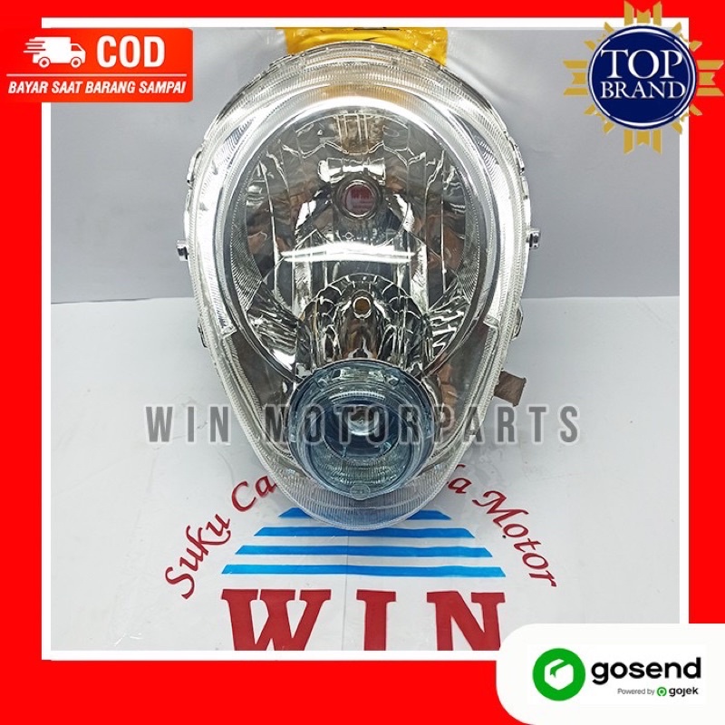 Lampu Depan Scoopy Karbu 2010 2011 2012 | reflektor scoopy lama Win