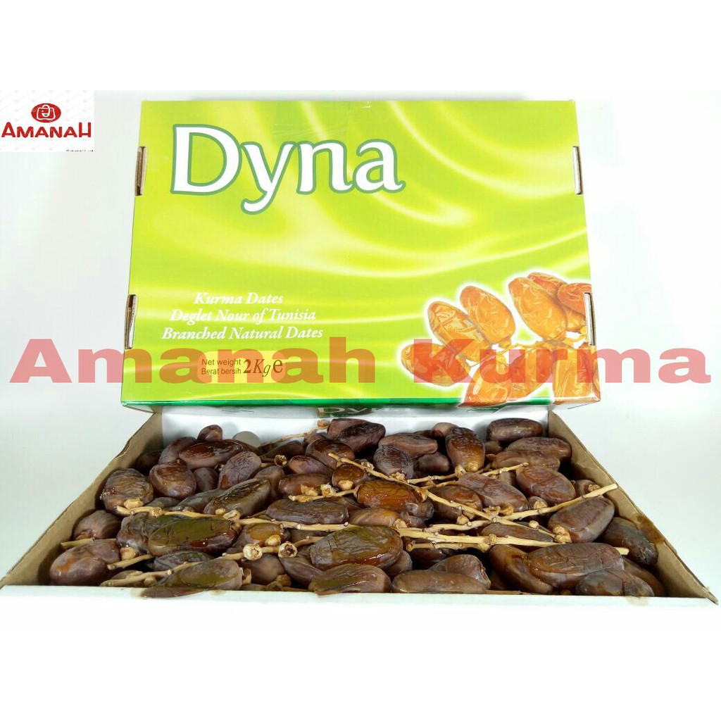 

Kurma Tangkai Dyna 2kg / Kurma Sejenis Palm Fruit Tunisia Premium