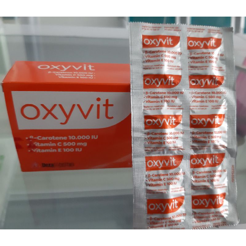 Jual OXYVIT STRIP 6 KAPLET | OXYVIT MULTIVITAMIN | Shopee Indonesia