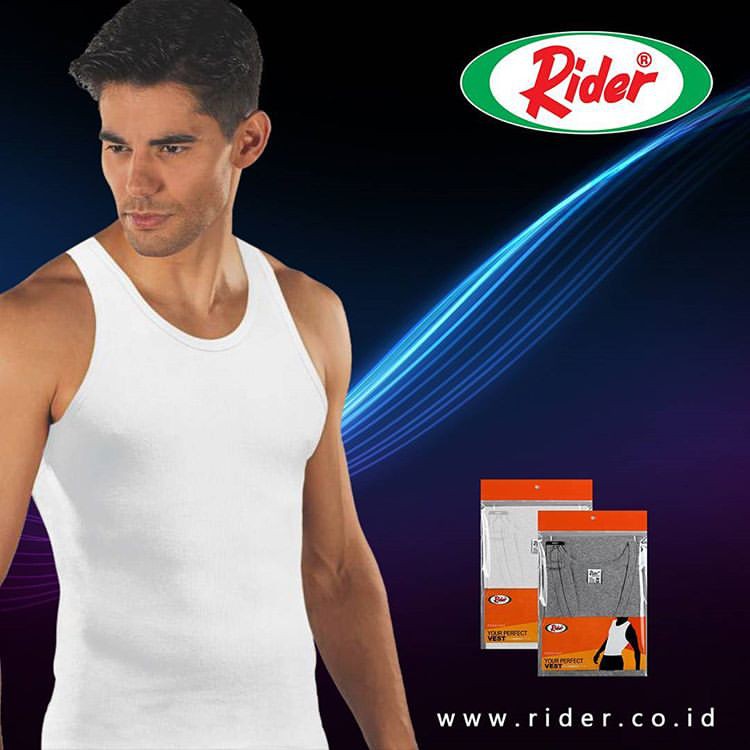 Rider Sport Singlet R 224 Putih