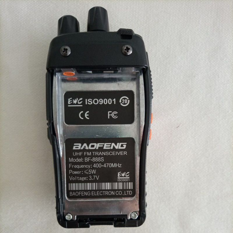 HT Baofeng 888S + Earset Single Band UHF / HT Murah BF 888 S / Frekuensi BF-888S 16 Ch tanpa layar