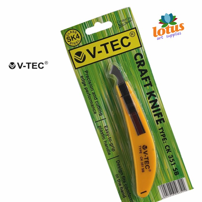 

Dijual V-Tec Craft Knife Acrylic Cutter Pisau Cutter Akrilik Ck 351 Murah