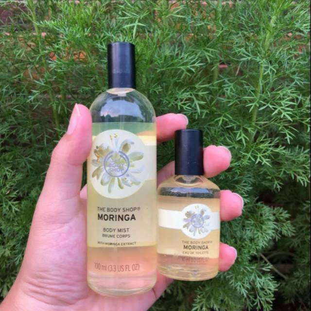 The body shop body mist moringa + edt PROMO