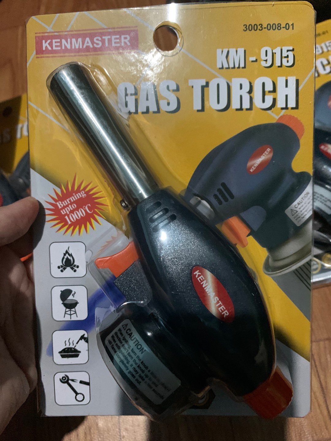 Kenmaster Kepala Gas Torch Tabung Alat Bakar Las Pemantik Api Km-915