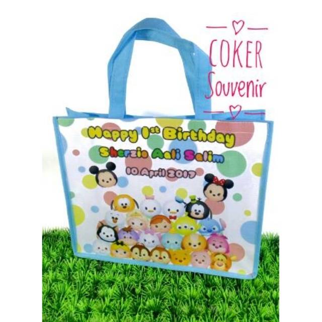 

Goodie bag custom tas souvenir tangan ulang tahun ultah promosi my littlpony