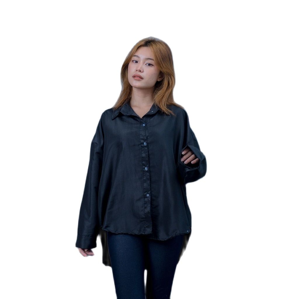 ZASKIYA - OKemeja Wanita versize Dexy Shirt / Dexy Loose Oversize Shirt