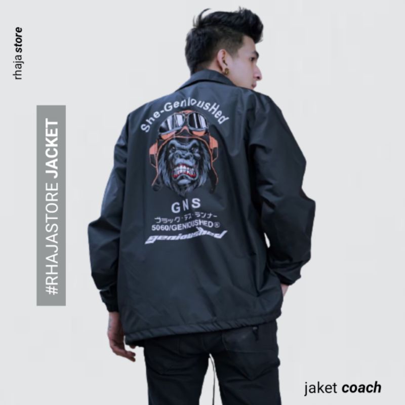 JAKET COACH PRIA - JAKET WINDBREAKER SALVIO HEXIA - JAKET PRIA COACH ORIGINAL - JAKET COACH SALVIO