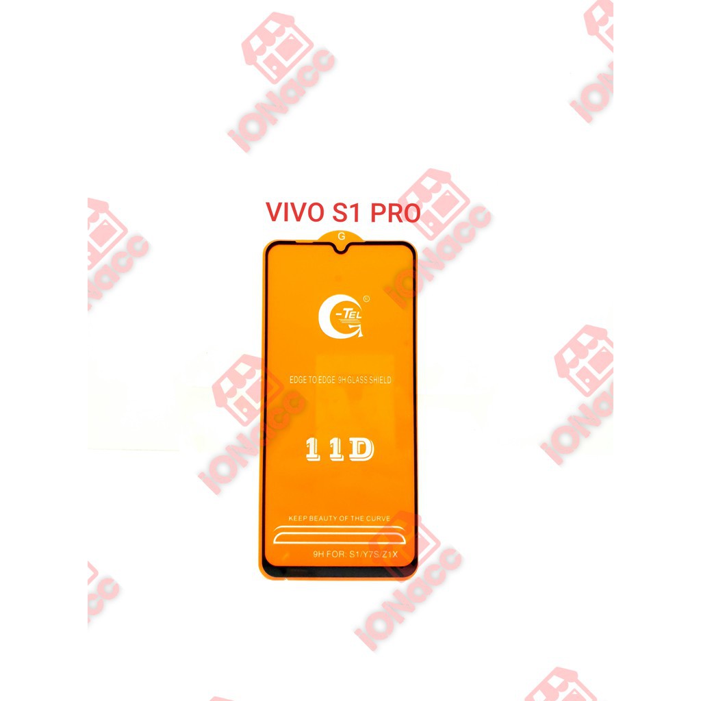 TEMPERED GLASS FULL HD VIVO S1 PRO ANTI GORES KACA FULL HD