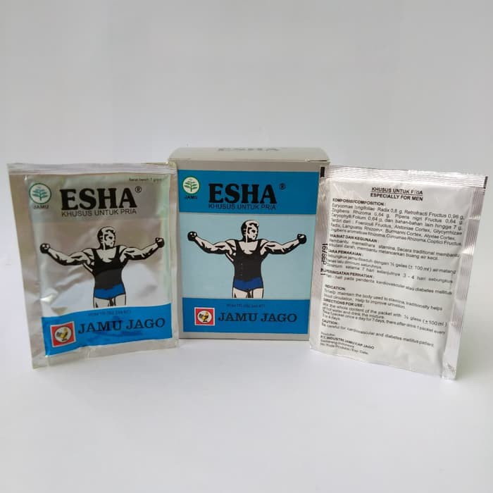 Jamu Esha Khusus Stamina Pria Jamu Jago 10 Bungkus